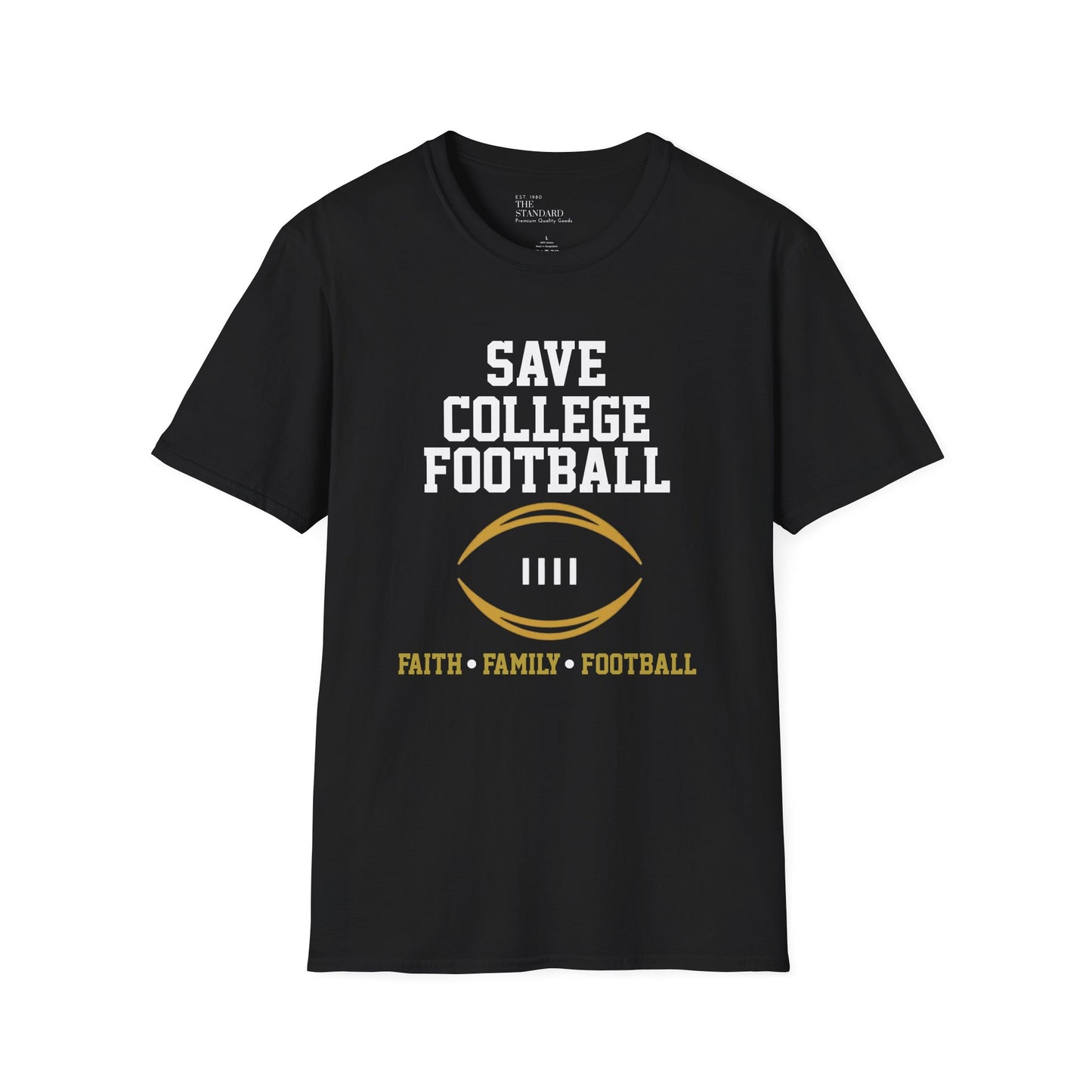 Save College Football Unisex Softstyle T-Shirt