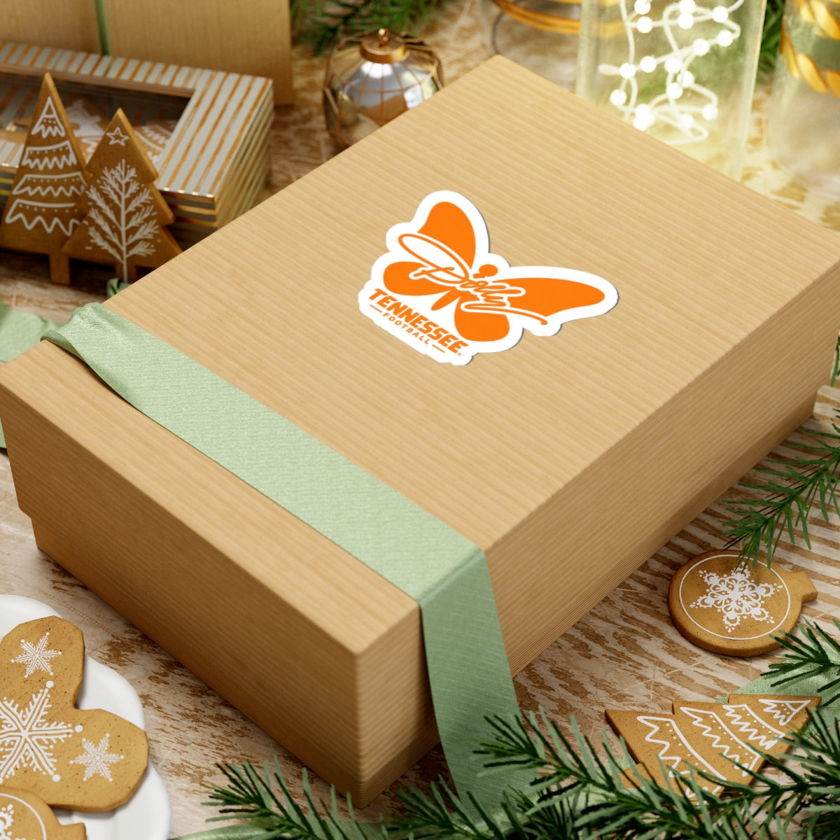 Butterfly Dolly Sticker