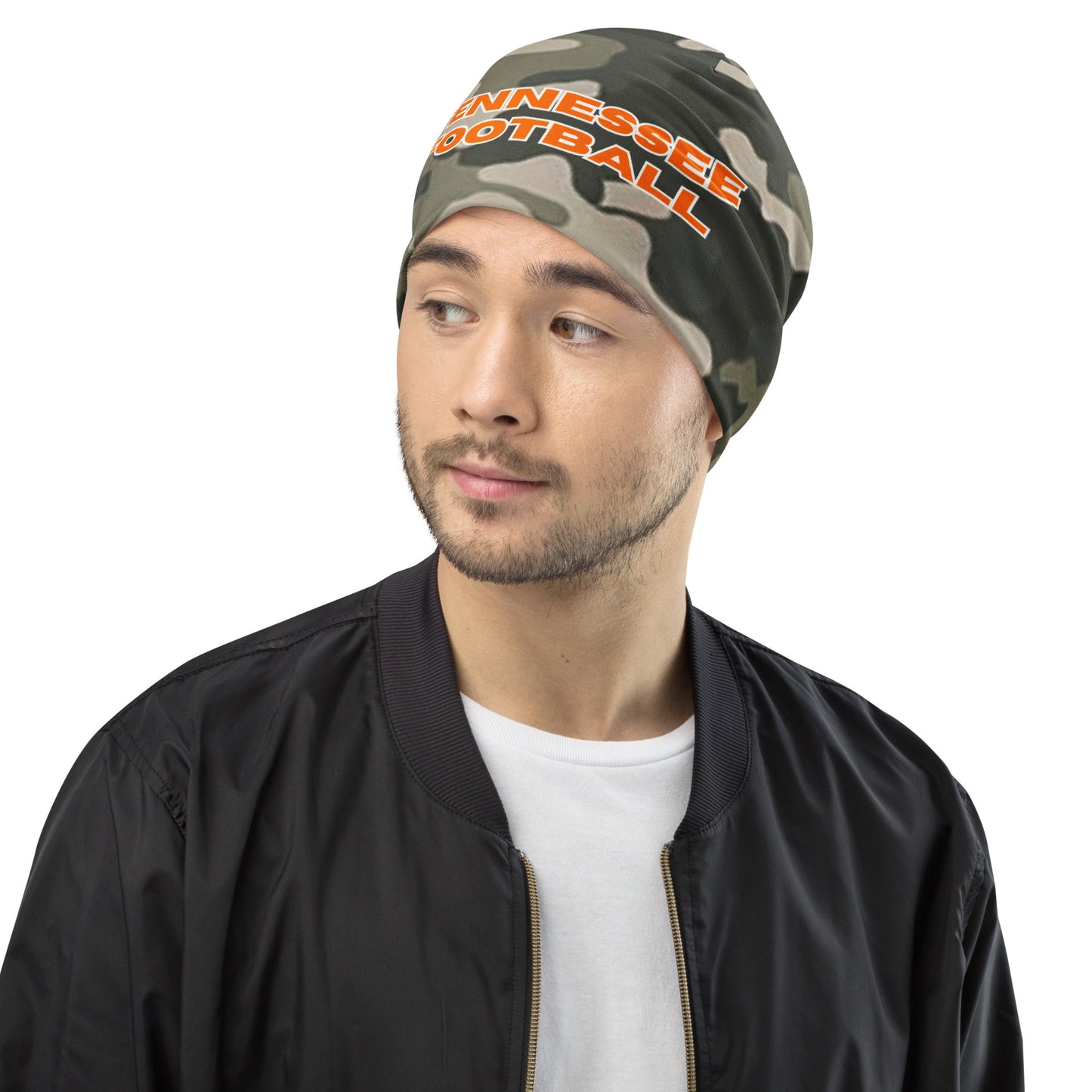 Tennessee Football Camo All-Over Print Beanie