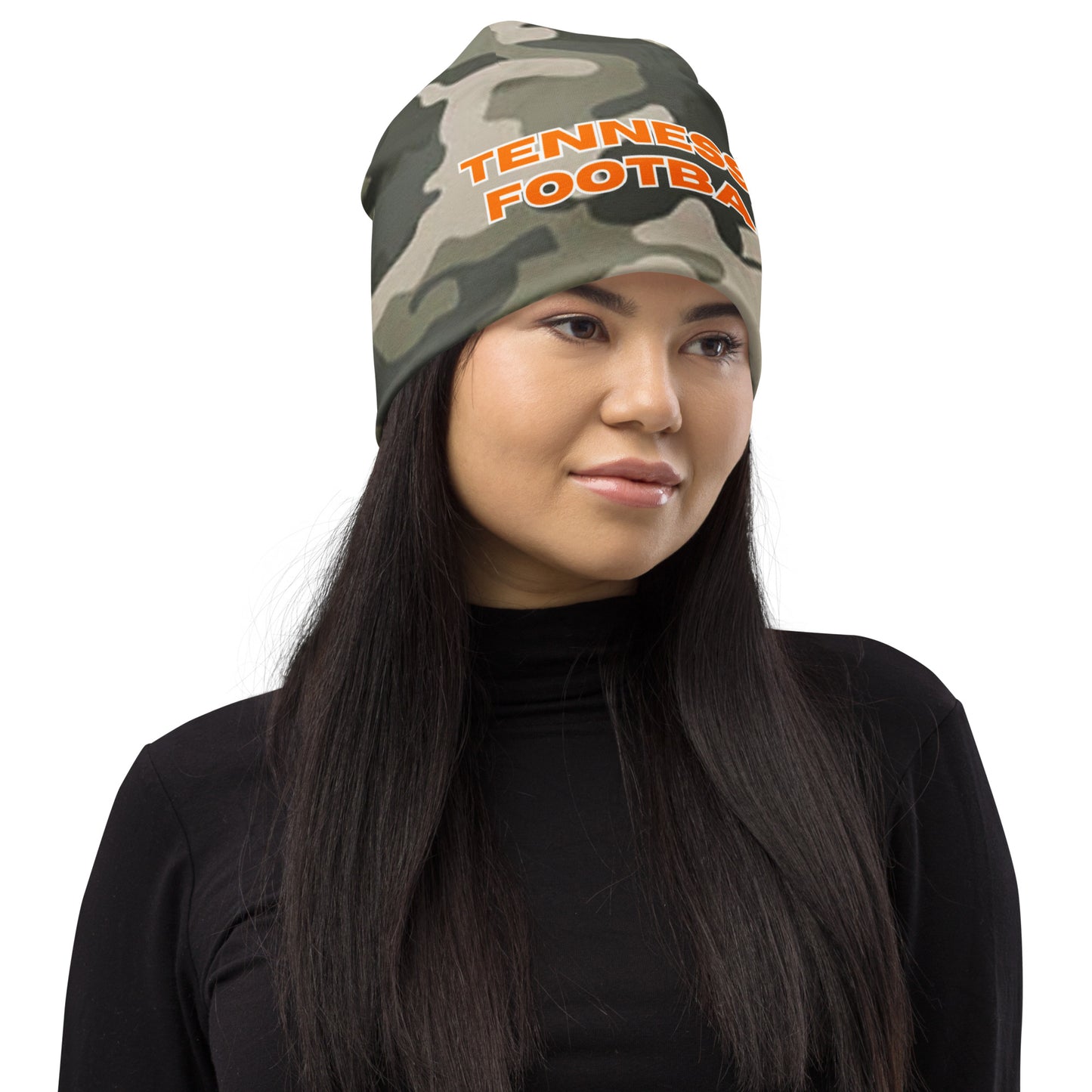 Tennessee Football Camo All-Over Print Beanie