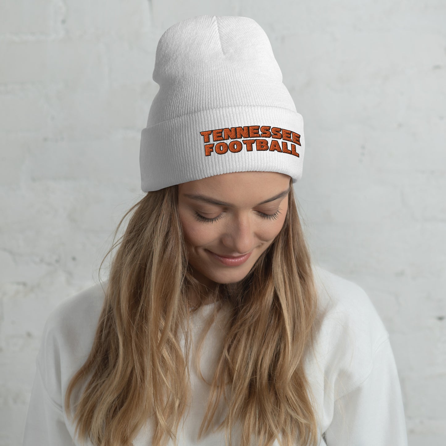 Tennessee Football Cuffed Beanie