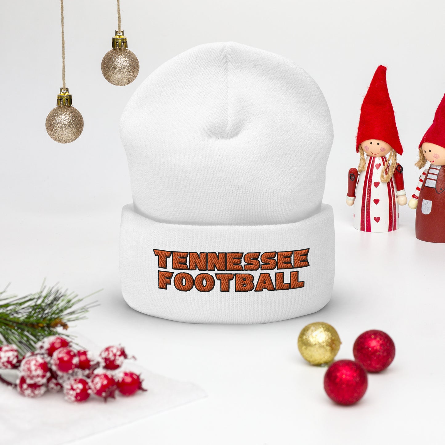 Tennessee Football Cuffed Beanie
