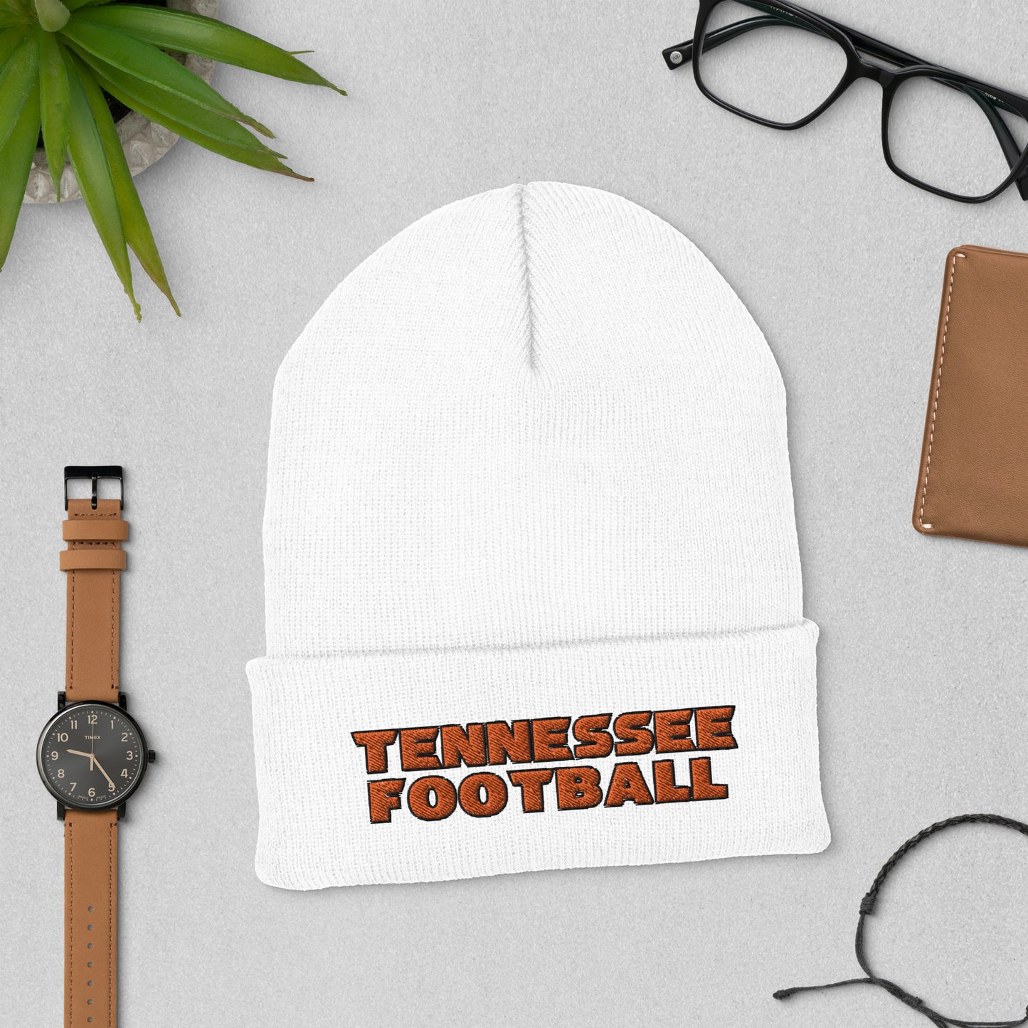 Tennessee Football Cuffed Beanie