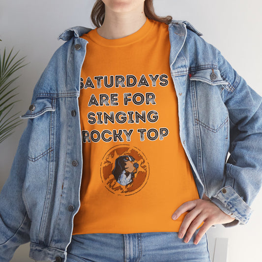 Saturdays Are For Singing Rocky Top Tee