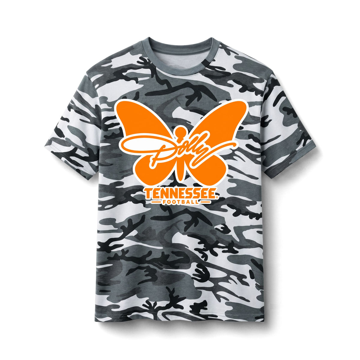 Butterfly Dolly Camo Tee