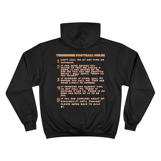 Tennessee Football Rules Champion Hoodie