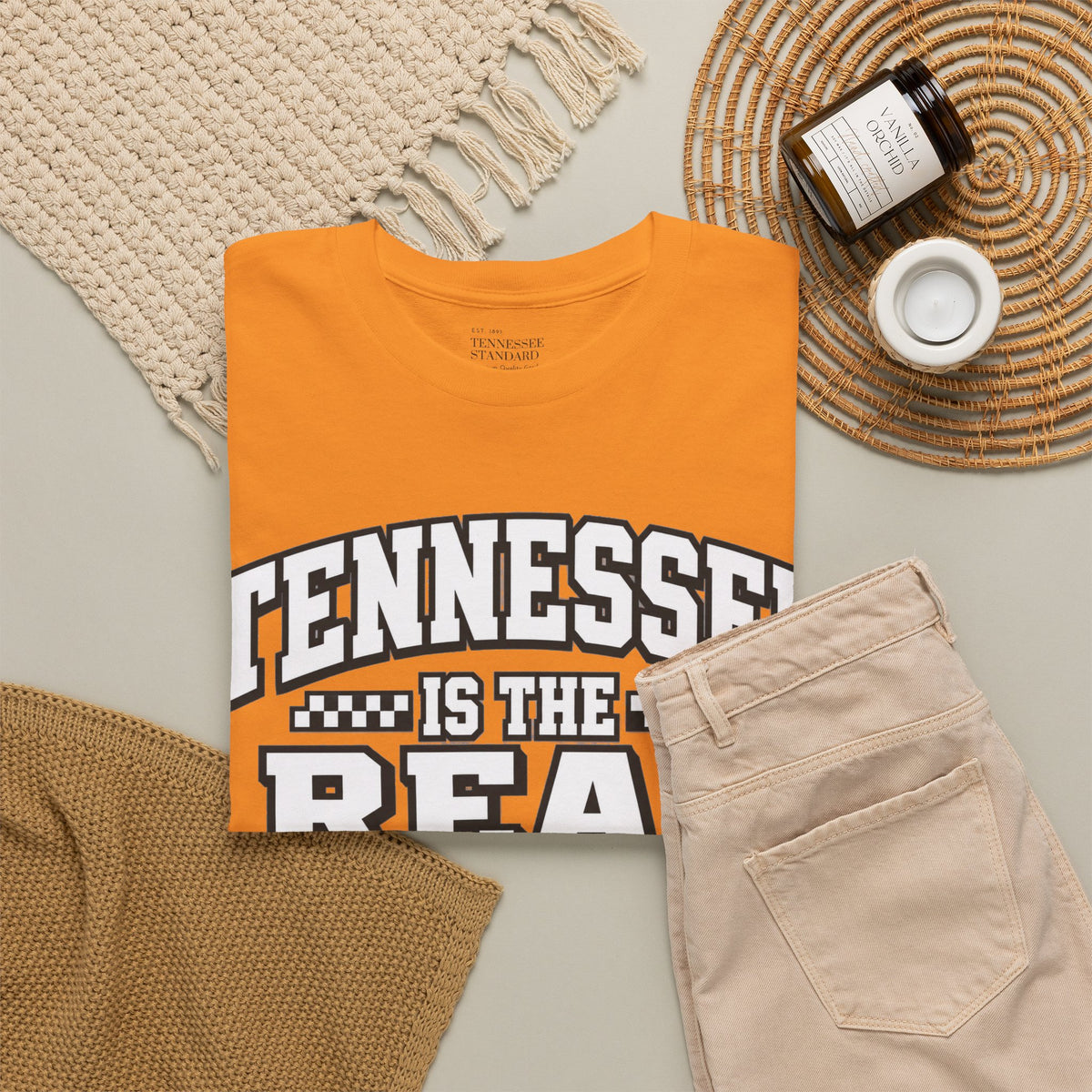 Tennessee Is The Real UT T-Shirt — College Pride Graphic Tee