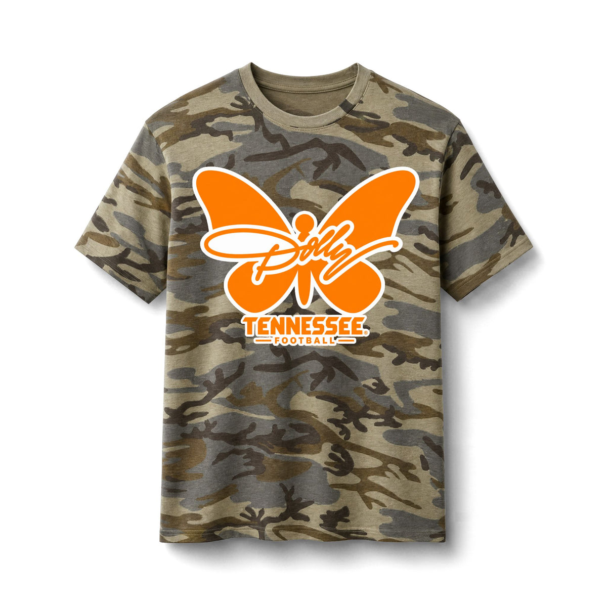 Butterfly Dolly Camo Tee