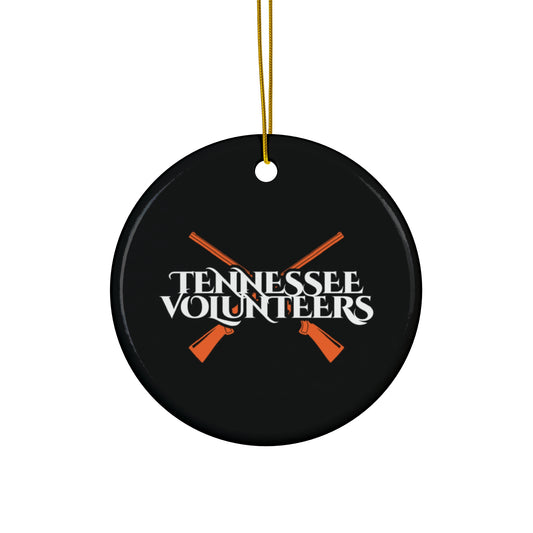 Tennessee Rifles Ceramic Ornament - Black