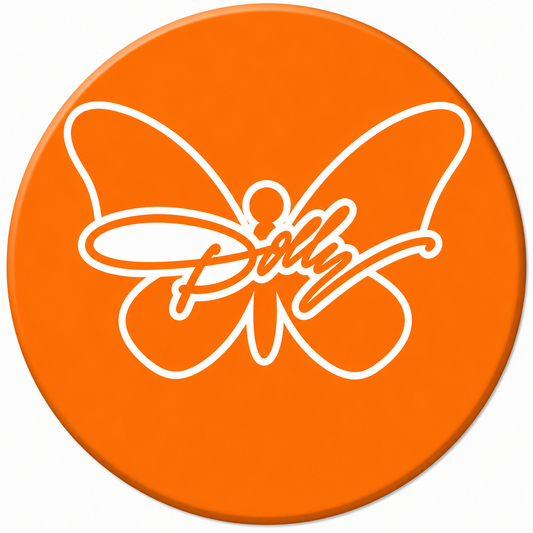 Butterfly Dolly Car Magnet
