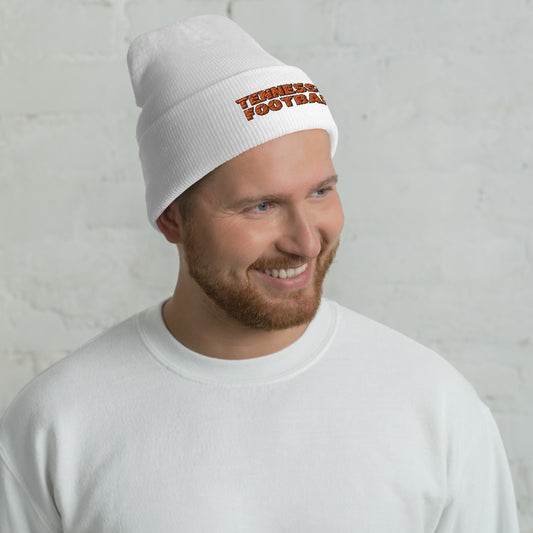 Tennessee Football Cuffed Beanie